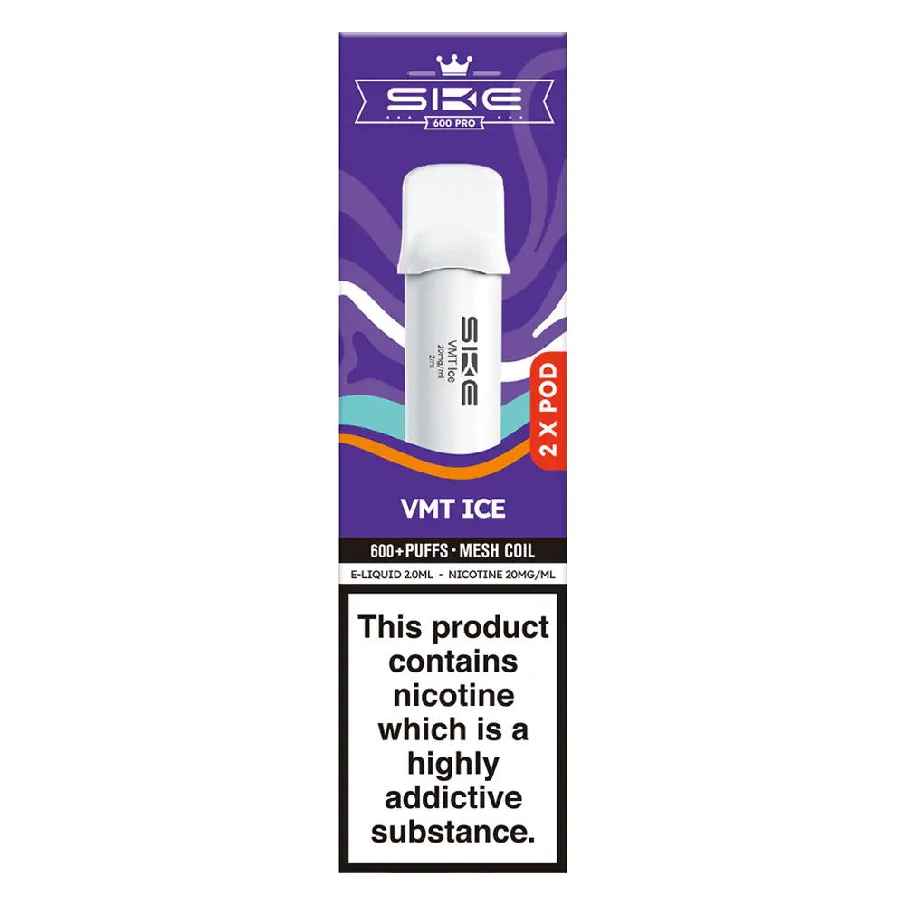 SKE Crystal Bar 600 Pro Prefilled Pods