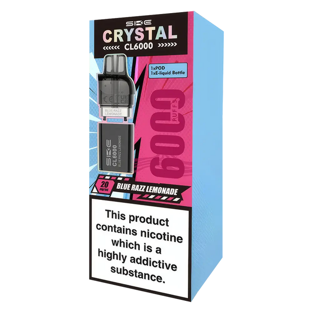 SKE Crystal CL6000 Prefilled Pods - Scent Vape