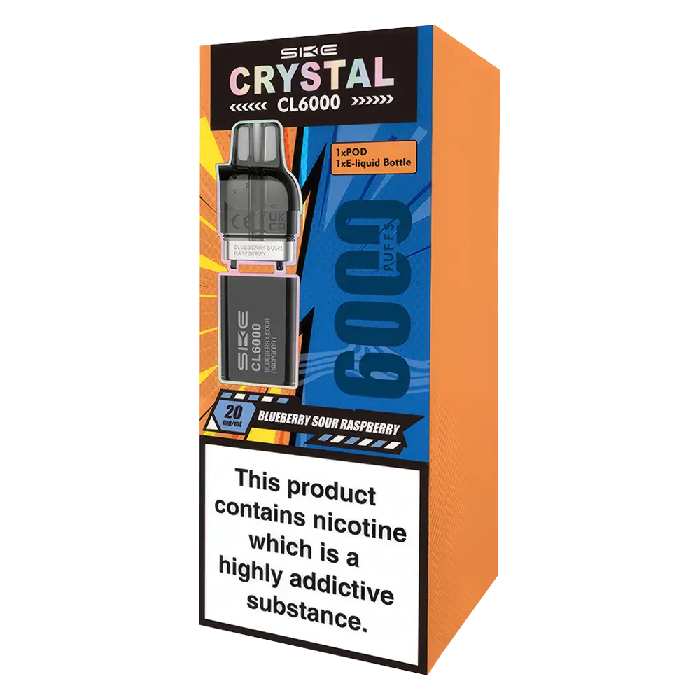 SKE Crystal CL6000 Prefilled Pods
