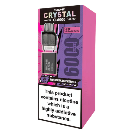 SKE Crystal CL6000 Prefilled Pods - Scent Vape