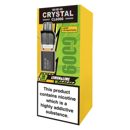 SKE Crystal CL6000 Prefilled Pods - Scent Vape