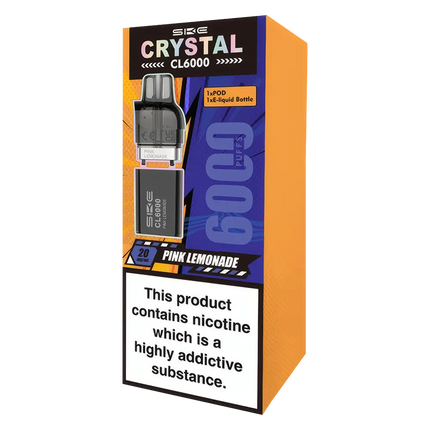 SKE Crystal CL6000 Prefilled Pods - Scent Vape