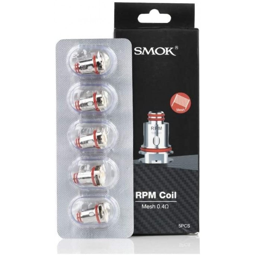 SMOK RPM Coils 0.4 Mesh, Pack of 5
