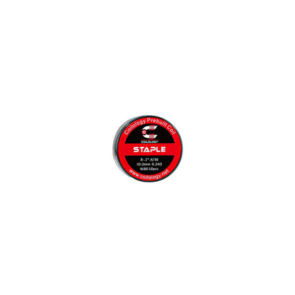 Coilology Stape Premade Coils NI80 0.34 Ohm 10pcs - Scent Vape