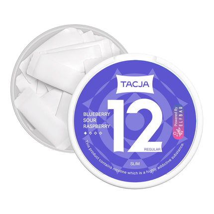 Blueberry Sour Raspberry Elf Bar Nicotine Pouches by Tacja - Scent Vape