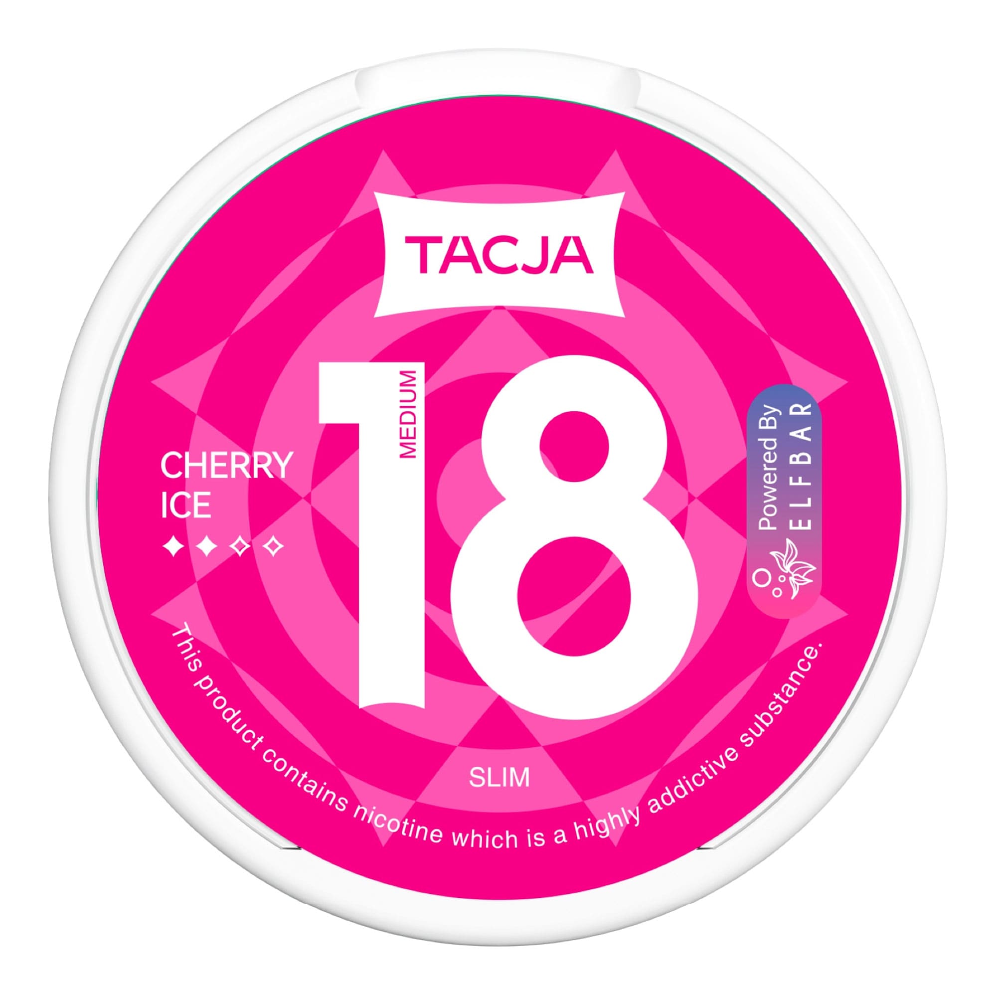 Cherry Ice Elf Bar Nicotine Pouches by Tacja