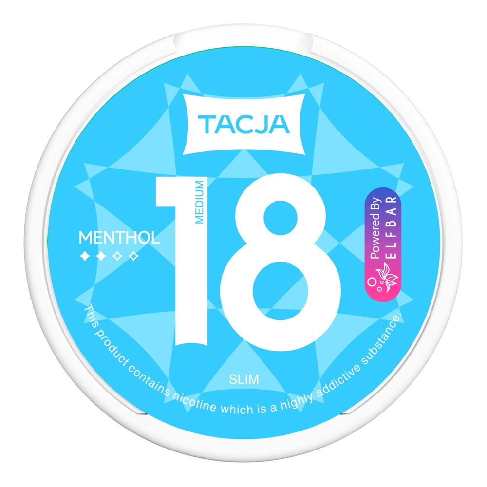 Menthol Elf Bar Nicotine Pouches by Tacja