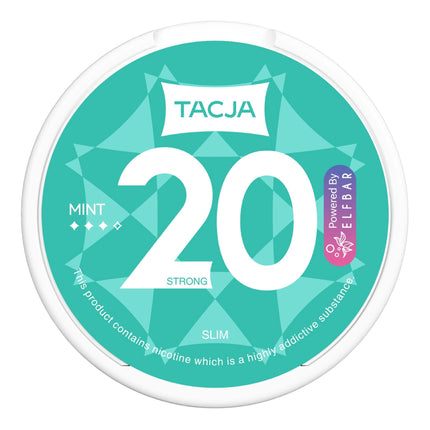 Mint Elf Bar Nicotine Pouches by Tacja - Scent Vape