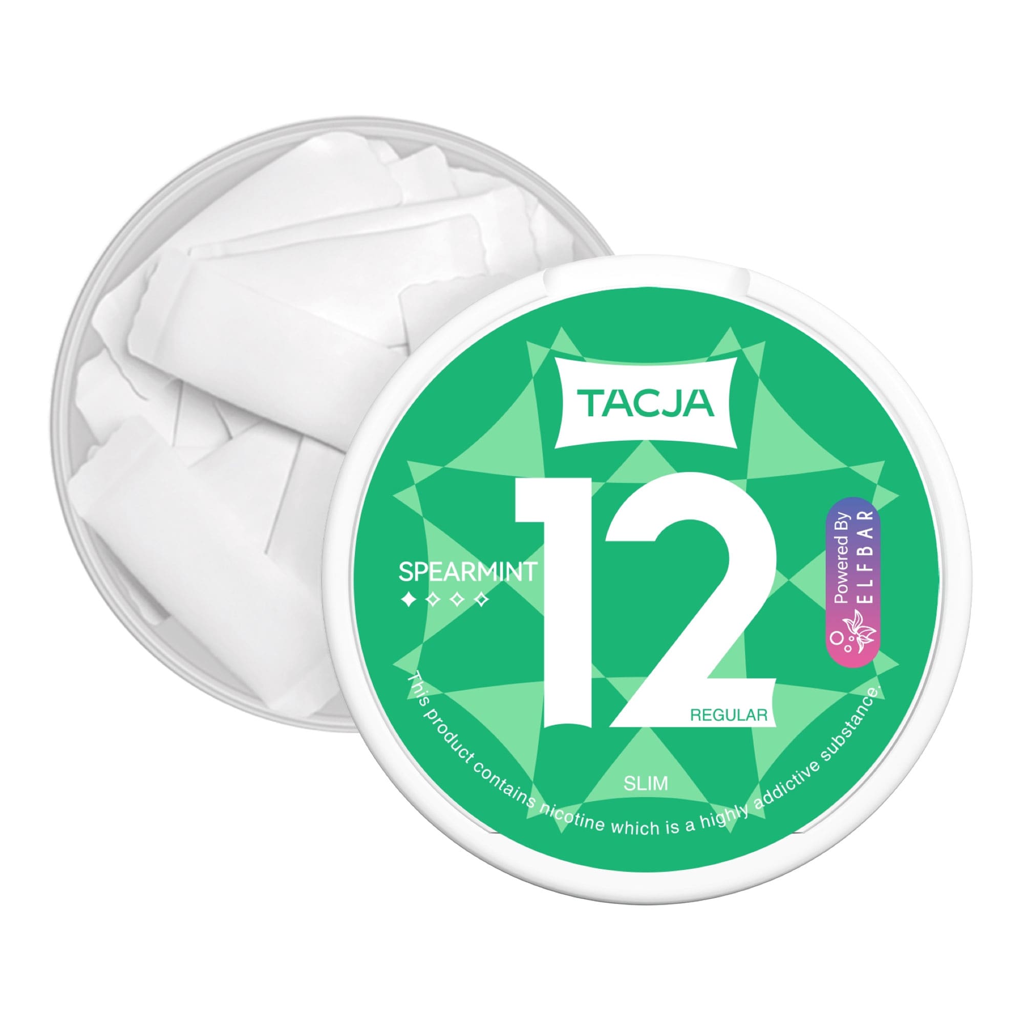 Spearmint Elf Bar Nicotine Pouches by Tacja
