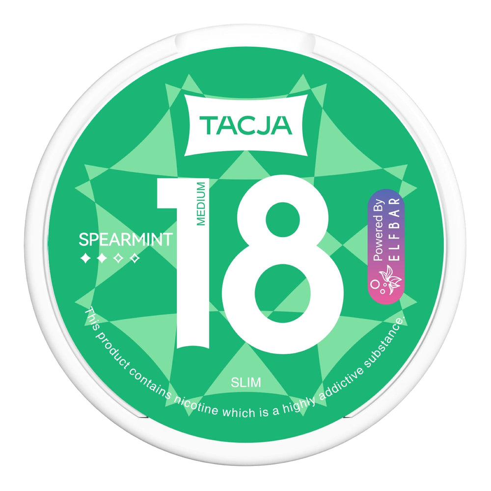Spearmint Elf Bar Nicotine Pouches by Tacja