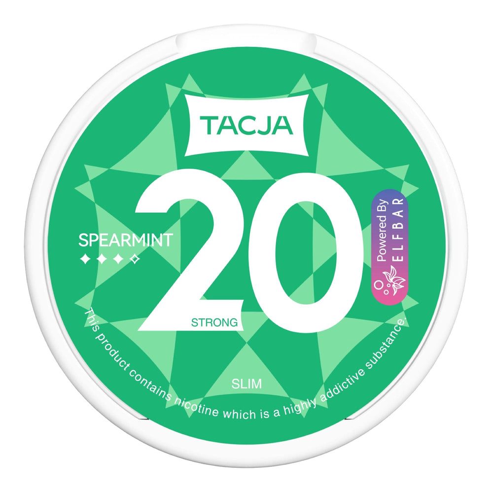 Spearmint Elf Bar Nicotine Pouches by Tacja