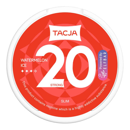 Watermelon Elf Bar Nicotine Pouches by Tacja