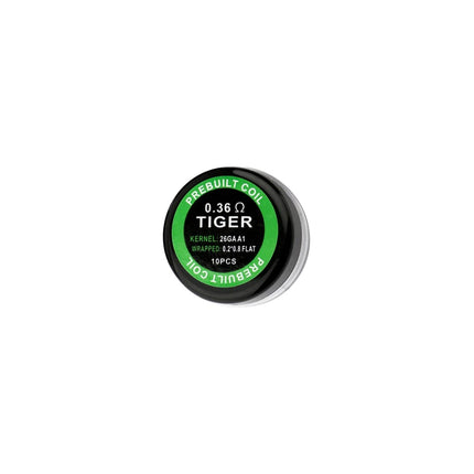 Prebuilt Coil Prebuilt Coils Hive Clapton Quad Tiger, Pack of 10 - Scent Vape