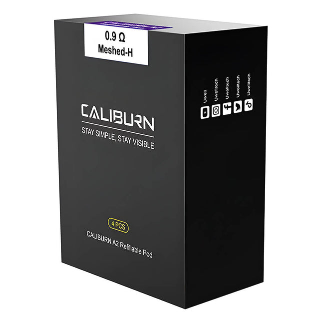 Uwell Caliburn A2 Replacement Pods - 4 Pack - Scent Vape