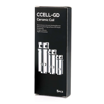 Vaporesso CCELL-GD SS Ceramic Coils 5pcs - Scent Vape