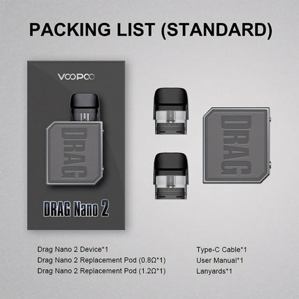 Voopoo Drag Nano 2 Pod Vape Kit - Scent Vape